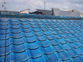 重量のある瓦屋根